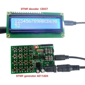 1 ADET Tuş Takımı DTMF Jeneratör Modülü Ses Kodlayıcı Verici Kurulu Arduino UNO Pro için