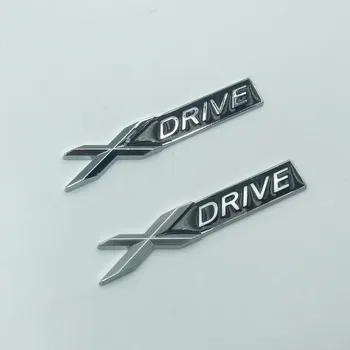 1 Adet XDrive Çamurluk Bagaj Amblemi Rozeti BMW X1 X3 X4 X5 X6 X7 Araba Styling Boşaltma Kapasitesi Etiket