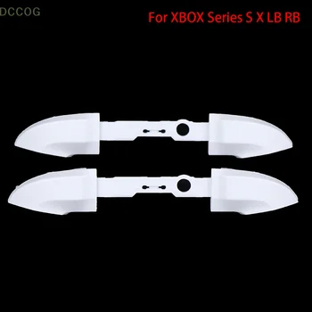1 adet OEM Onarım Bölümü XBOX Serisi S X Denetleyici ön kapak Kabuk arka kapak kılıfı LB RB Tampon Güç Düğmesi Tetik