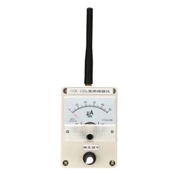 100 kHz-1000 MHz Alan Gücü Göstergesi Metre RF Sinyal Seviyesi Ölçer + Anten