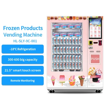-18C Dondurulmuş Gıda Buz Lollies otomatı Popsicle otomatı Buz Koni otomatı