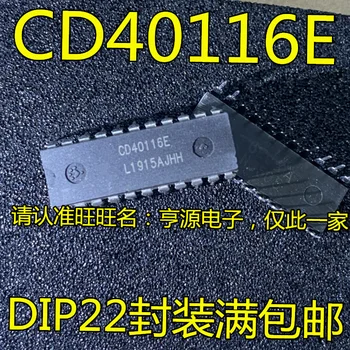 2 adet orijinal yeni CD40116 CD40116E DIP-22 pin devre IC çip