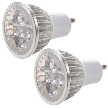 2X4 LED GU10 Ampul 4 W Soğuk Beyaz 85-265 V