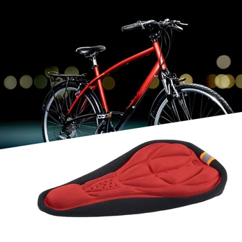3D Jel Ped minder örtüsü bisiklet selesi klozet kapağı Yeni Ekstra Yumuşak Jel Konfor Ped Yastık Erkekler Kadınlar Ultra Yumuşak Silikon