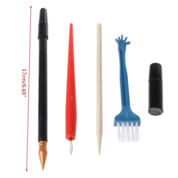 5 Adet Boyama Çizim Scratch Sanat Seti Sopa Kazıyıcı Kalem Araçları Yaratıcı DIY Malzeme Ürünleri Yeni