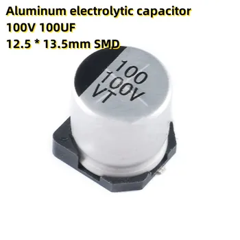 50 ADET Alüminyum elektrolitik kondansatör 100V 100UF 12.5 * 13.5 mm SMD