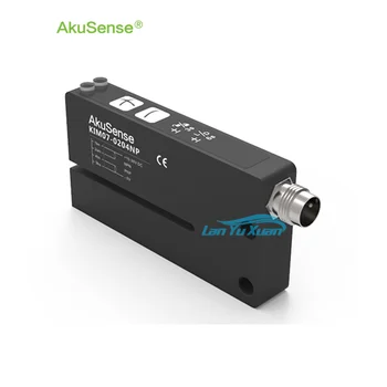 AkuSense Geniş 2mm Uzunluk Boşlukları Etiketleri Yuvası Fotoelektrik Sensör Ambalaj Endüstrisi İçin 12~24V DC