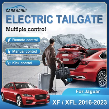 Araba Elektrikli Bagaj Kapağı İstihbarat Elektrikli Bagaj Tahrik tekme sensörü Araba Modifiye Arka Kapı Güç Kiti Jaguar XF İçin XFL 2016-2023