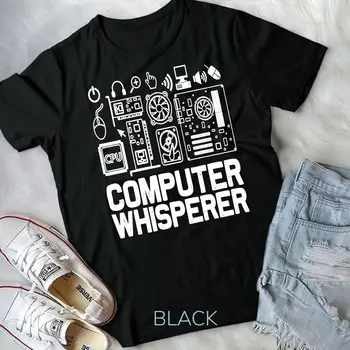 Bilgisayar Fısıldayan Gömlek BU Nerds Geek Unisex T-shirt