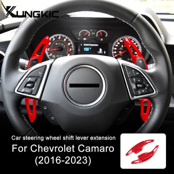 Chevrolet Camaro 2016 için 2017 2018 2019 2020 2021 2022 2023 ABS Araba direksiyon Paddle Shifter Kapak Trim Aksesuarları