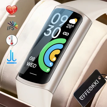 EFFEOKKİ spor fitness takip chazı Adam Kadınlar için Bant Su Geçirmez Bağlı İzci Smartwatch akıllı bilezik Xiaomi Huawei için