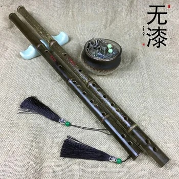 G/F/E/D/C anahtarında mor bambu flüt; küçük öğrenciler, rafine sınıf sınavı ana dalında Chen Qing flütünün bir bölümünü çalarlar.