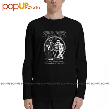 Ghostmane Palyaço Ve Hayalet Siyah Metal Hip Hop Grubu Uzun Kollu T-Shirt T-shirt Tee Yumuşak Tasarım Premium Sıcak Satış