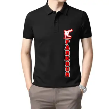 Golf giyim erkekler Yeni Yaz Serin Parkour - Do Parkour Gömlek Pamuk polo tişört erkekler için