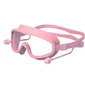 Gözlük Yüzme Yetişkin Geniş Görüş Yüzmek Gözlük Anti-Sis Yetişkin yüzme gözlükleri Silikon Gözlük Erkekler Kadınlar İçin Gençlik