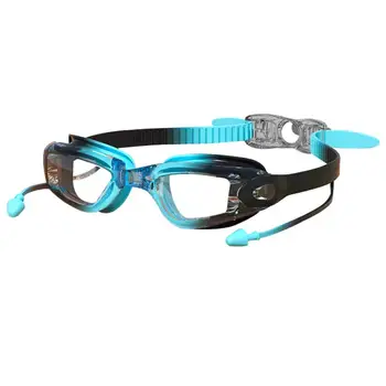 Havuz Gözlük Çocuklar yüzücü gözlükleri UV Koruma Net Görüş Hiçbir Sızıntı Anti Scratch ve Sis Rahat Kayış Su Gözlük