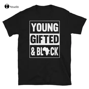 Hbcu Siyah Gurur Genç Yetenekli Ve Siyah Kollu Unisex T-Shirt Tee Gömlek Özel yetişkin Genç unisex moda komik yeni unisex