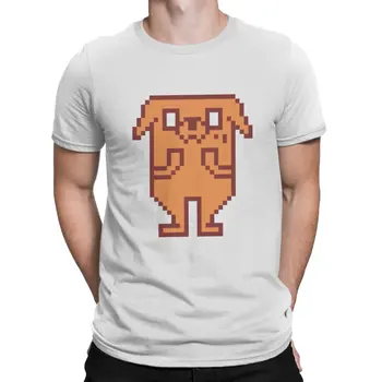 Jake Köpek Erkek T Shirt Macera Karikatür Zaman Yenilik Tees kısa kollu yuvarlak yakalı tişört Grafik baskılı giysiler