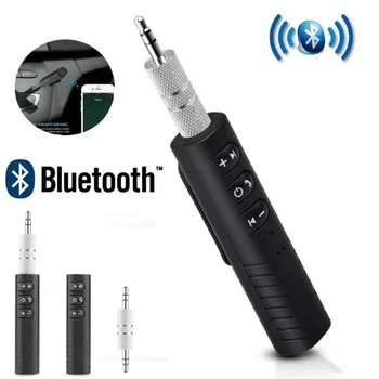 Kablosuz bluetooth 5.0 Alıcı Adaptörü 3.5 mm Jack Araba Müzik Ses Aux A2dp Kulaklık Alıcısı Handsfree Araç Aksesuarları