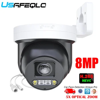 Kapalı Açık PTZ Kamera 5X Optik Zoom CCTV Güvenlik Dome Kamera Renkli gece görüş Desteği iCSEE Xmeye APP Desteği POE NVR
