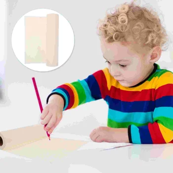Kaydırma Kağıt İzleme Resimleri Çocuklar için Streç Boyama Sanatı Büyük Çizim Çocuk