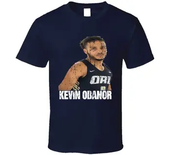 Kevin Obanor Texas Tech kolej basketbolu Sıkıntılı Görüntü Fan T Shirt uzun kollu