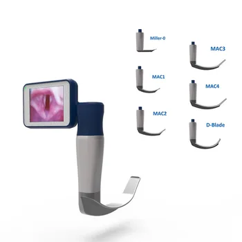 LTEV01 Tıbbi KBB Taşınabilir Endoskop Çalışma Laringoskop Anestezi Entübasyon Dijital Yeniden Kullanılabilir Video Laringoskop
