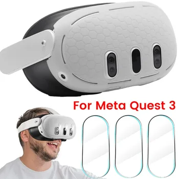 Meta Quest 3 HD Net Kamera lens camı Filmler Anti-Damla Güçlü Koruma Ekran Koruyucular Meta Quest 3 VR Aksesuarları
