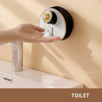 Otomatik Sabunluk Dağıtıcı Duvara Monte Şarj Edilebilir Sıvı bulaşık deterjanı Dağıtıcı Mutfak Banyo Kullanımı Kolay