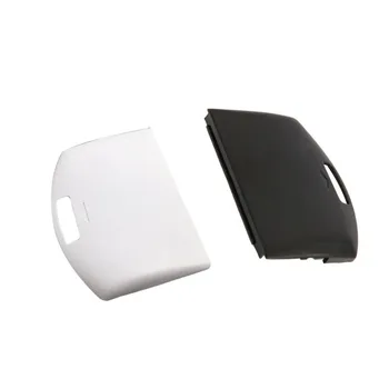 PSP 1000 Paketi için Kapı Kapak kabuk kalın makine pil kapağı siyah Yedek Parçalar Pil Kapağı Kapı Sony PSP1000