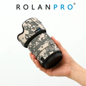 ROLANPRO Su Geçirmez lens kapağı için Nikon Z 35mm f/1.8 S yağmurluk Lens Koruma Kollu Guns Kılıf Guns Giyim