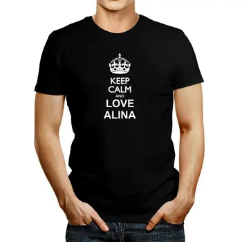 Sakin ol ve Alina tişörtünü sev