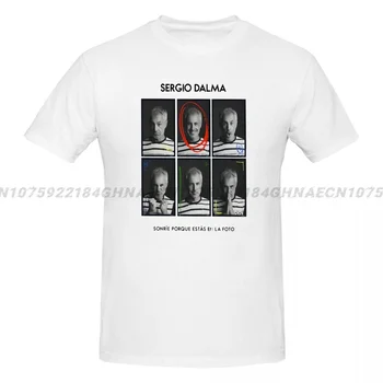 Sergio Dalma T Shirt Pop Müzik Hayranları Grafik Camiseta erkek yüksek kaliteli tişört Gevşek Komik Tasarım erkek Üst gömlek
