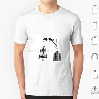 Terör Fener T Shirt 6Xl Pamuk serin tişört Cadılar Bayramı Terör Korku Fener Deniz Feneri Lambası Ölen Gece Koyu Gotik Mezarlık