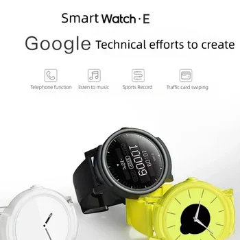 TicSmartwatch E Aşınma OS Smartwatch Erkekler Kadınlar İçin 4GB ROM IP68 Su Geçirmez ıOS Android İçin Ekran Makinesi Hzbot