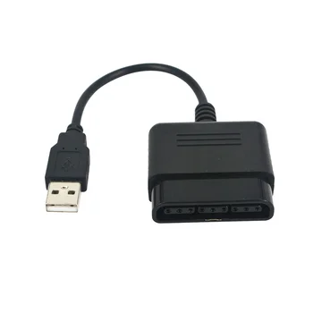 USB Adaptörü dönüştürücü kablosu için PS2 Dualshock Joypad GamePad için PS3 PC USB Oyun Denetleyicisi Adaptörü dönüştürücü kablosu