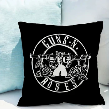 Yastık kılıfı Yastıkları Guns N ' Roses 40x40 Modern kanepe kılıfı Çift taraflı Baskı Dekoratif Yastık Kılıfı Oturma Odası için yastık