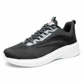 Yeni Erkekler entegre eğitim Hafif Ayakkabı Nefes Örgü Hollow Out Açık Spor Koşu Rahat Yürüyüş Zoom max Sneakers