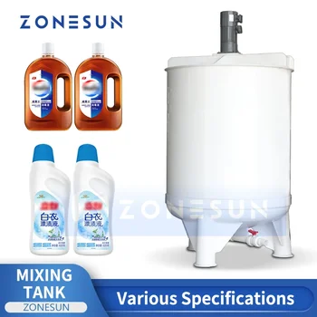 ZONESUN PP Kimyasal Karıştırma Tankı Karıştırıcı ile Endüstriyel Blender Aşındırıcı Sıvı Asit ve Alkali ZS-PPMT1500L