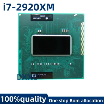 Çekirdek i7-2920XM İ7 2920XM SR02E 2.5 GHz Dört Çekirdekli CPU İşlemci 8M 55W Soket G2 / rPGA988B