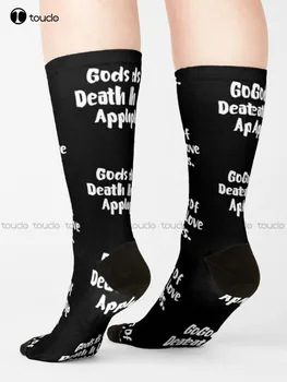 Ölüm Tanrıları Aşk elma Ölüm Notu Deathnote Kira Yagami Yagmi ışık çorap pamuk çorap kadınlar İçin 360° Dijital baskı hediye