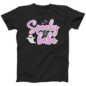 Ürkütücü Bebek Cadılar Bayramı T-shirt Kostüm Pembe Erkek Kadın Unisex / Ayrıca Artı boyutları